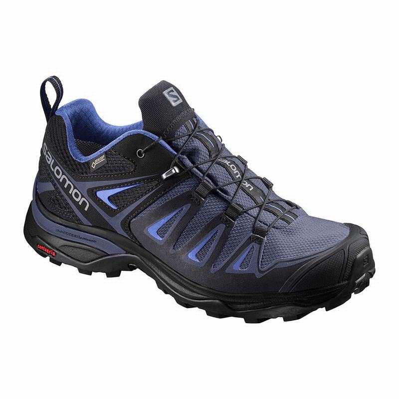 Salomon X ULTRA 3 GORE-TEX Zapatillas Trekking Mujer - Azules / Negras - Colombia (43192-PYDV)